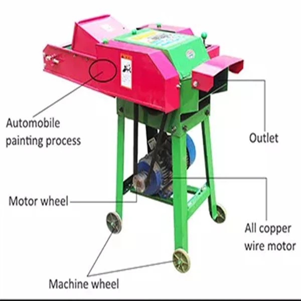 Çim Saman Kesici ve Öğütücü