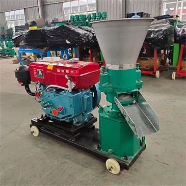 MK-04-Diesel Engine 100-150 Kg/h Animal Feed Pellet Machine