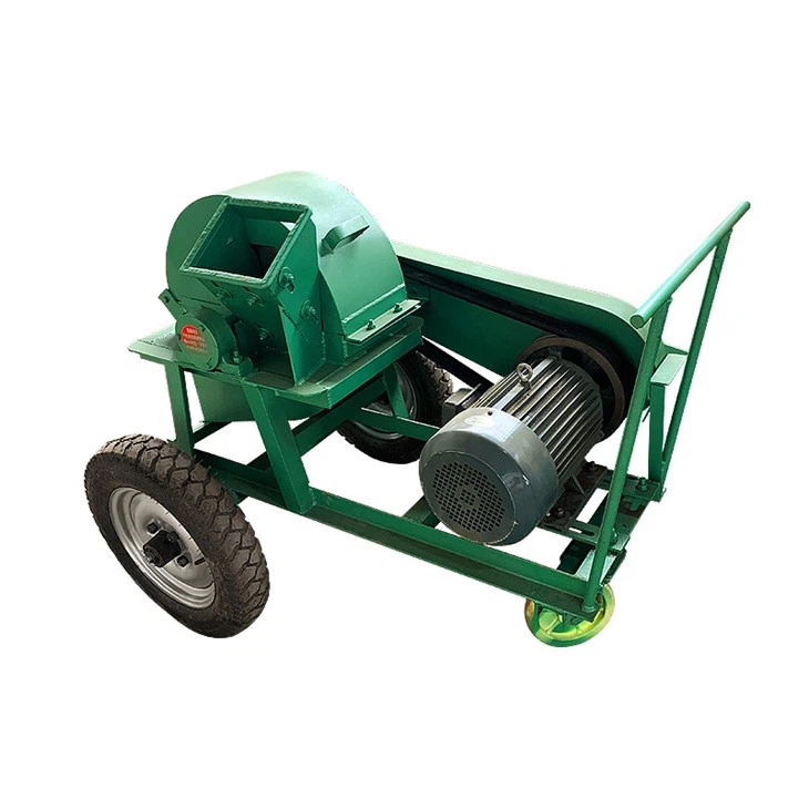 Küçük Ahşap Tomruk Kırma Makinesi