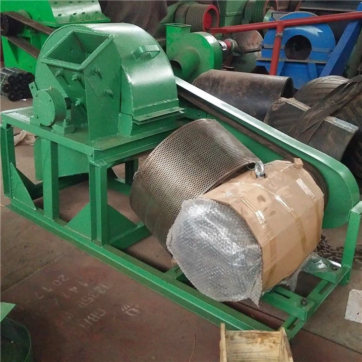 Small Wood Log Crusher Machine