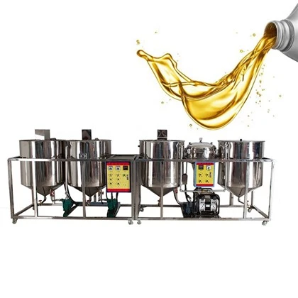 Ayçiçek Yağı Pres Rafine Makinası